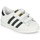 Schuhe Kinder Sneaker Low adidas Originals SUPERSTAR CF C Weiss / Schwarz
