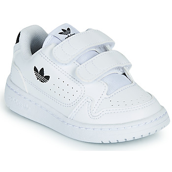 Schuhe Kinder Sneaker Low adidas Originals NY 92 CF I Weiss / Schwarz