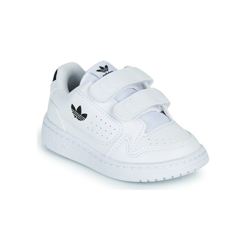 Schuhe Kinder Sneaker Low adidas Originals NY 92 CF I Weiss / Schwarz