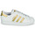 Schuhe Damen Sneaker Low adidas Originals SUPERSTAR W Weiss / Gold