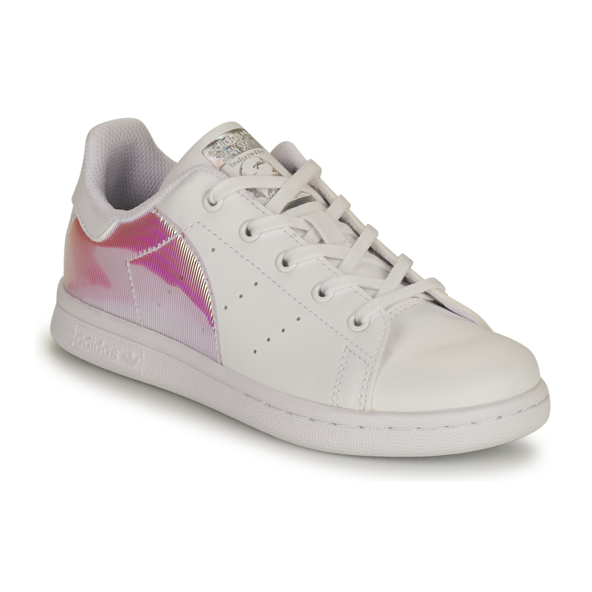 Schuhe Mädchen Sneaker Low adidas Originals STAN SMITH C SUSTAINABLE Weiss / Rosa