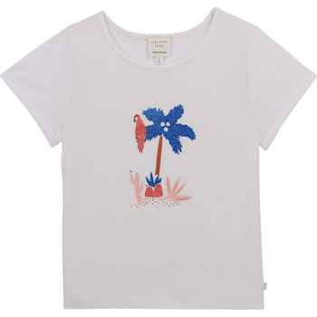 Kleidung Mädchen T-Shirts Carrément Beau Y15383-10B Weiss