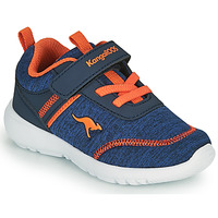 Schuhe Jungen Sneaker Low Kangaroos KY-CHUMMY EV Blau / Orange