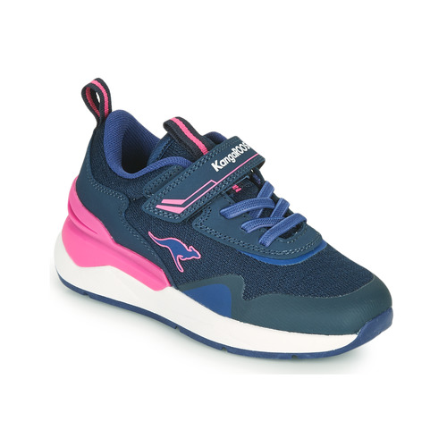 Kangaroos KD-GYM EV / € 29,97 Blau Rosa Spartoo.de Versand Schuhe Kind Sneaker | Low ! Kostenloser - 