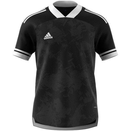 Kleidung Herren T-Shirts & Poloshirts Adidas Sportswear Sport CONDIVO20 JSY FT7256 Schwarz