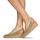 Schuhe Damen Leinen-Pantoletten mit gefloch Damart 43775 Kaki