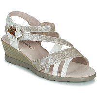 Schuhe Damen Sandalen / Sandaletten Damart 61170 Silbern