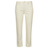 Kleidung Damen Slim Fit Jeans Pepe jeans DION 7/8 Naturfarben / Wi5