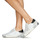 Schuhe Damen Sneaker Low Philippe Model PARIS Weiss / Silbern / Schwarz