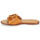 Schuhe Damen Pantoffel See by Chloé HANA SB3305 Cognac