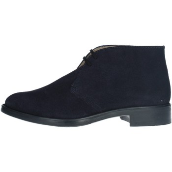 Schuhe Herren Boots Antica Cuoieria 17671 Blau