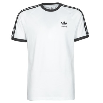 Kleidung T-Shirts adidas Originals 3-STRIPES TEE Weiss