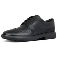 Schuhe Herren Sneaker Low FitFlop ODYN BROGUES ALL BLACK AW01 Schwarz