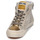 Schuhe Damen Sneaker High Meline NK1384 Gold