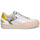 Schuhe Damen Sneaker Low Meline BZ180 Weiss / Rosa