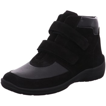 Schuhe Damen Boots Waldläufer Stiefeletten 312H81-311/001 312H81-311/001 schwarz