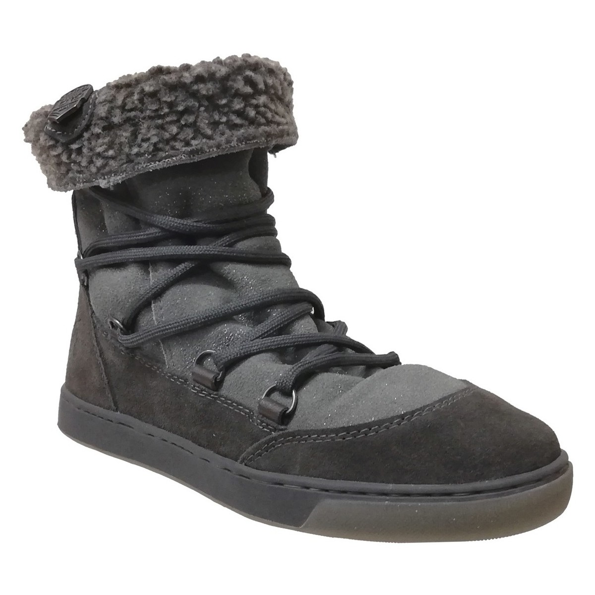 Schuhe Damen Boots Le Temps des Cerises MOUNTAIN Grau