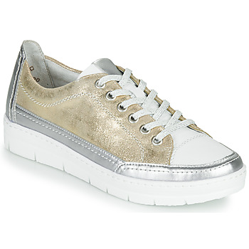 Schuhe Damen Sneaker Low Remonte PHILLA Gold / Silbern