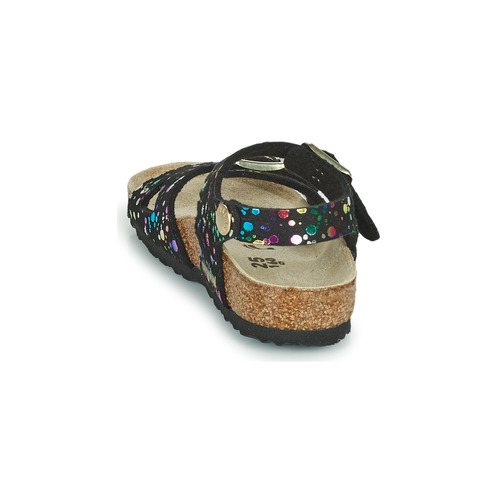 BIRKENSTOCK RIO Schwarz / Multicolor