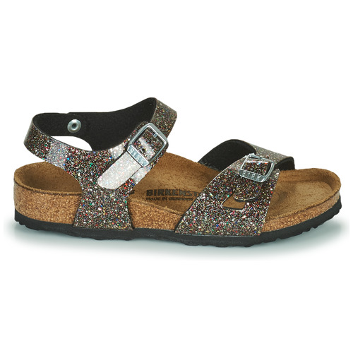 BIRKENSTOCK RIO Schwarz / Gold