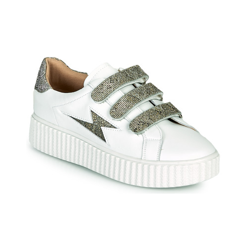Schuhe Damen Sneaker Low Vanessa Wu BK2231AN Weiss / Grau