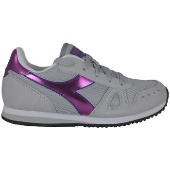 Schuhe Kinder Sneaker Diadora simple run gs girl 65010 Rosa