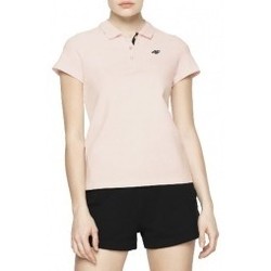 Kleidung Damen Polohemden 4F Womens T-shirt Rosa