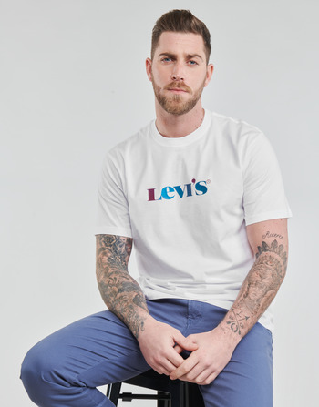 Levi's SS RELAXED FIT TEE Weiss