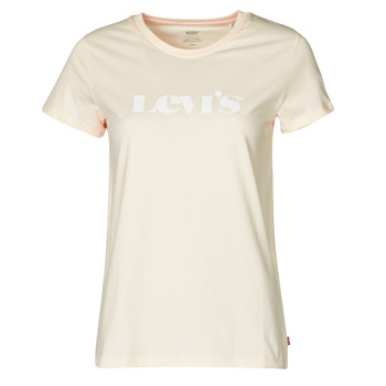 Kleidung Damen T-Shirts Levi's THE PERFECT TEE Beige