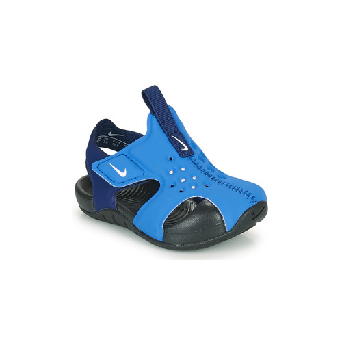 Schuhe Jungen Pantoletten Nike SUNRAY PROTECT 2 TD Blau