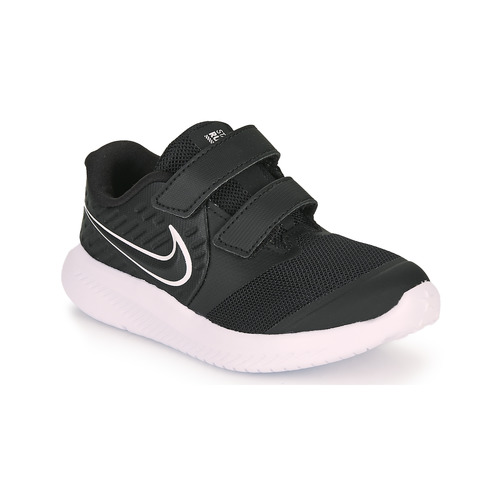 Schuhe Kinder Multisportschuhe Nike STAR RUNNER 2 TD Schwarz / Weiss