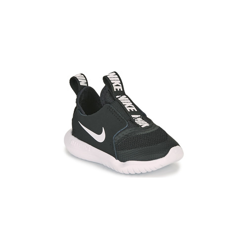 Schuhe Kinder Multisportschuhe Nike FLEX RUNNER TD Schwarz / Weiss
