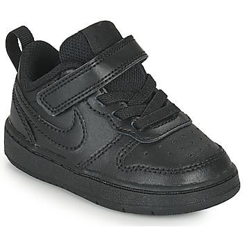 Schuhe Kinder Sneaker Low Nike COURT BOROUGH LOW 2 TD Schwarz