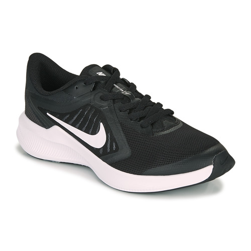 Schuhe Kinder Multisportschuhe Nike DOWNSHIFTER 10 GS Schwarz / Weiss