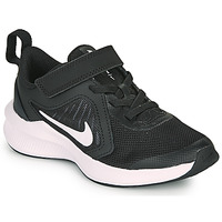 Schuhe Kinder Multisportschuhe Nike DOWNSHIFTER 10 PS Schwarz / Weiss