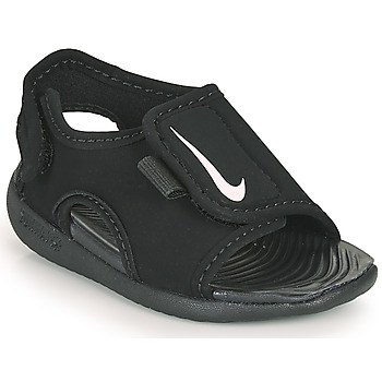Schuhe Kinder Pantoletten Nike SUNRAY ADJUST 5 V2 TD Schwarz