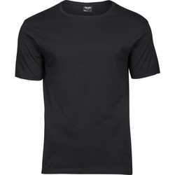 Kleidung Herren T-Shirts Tee Jays T5000 Schwarz