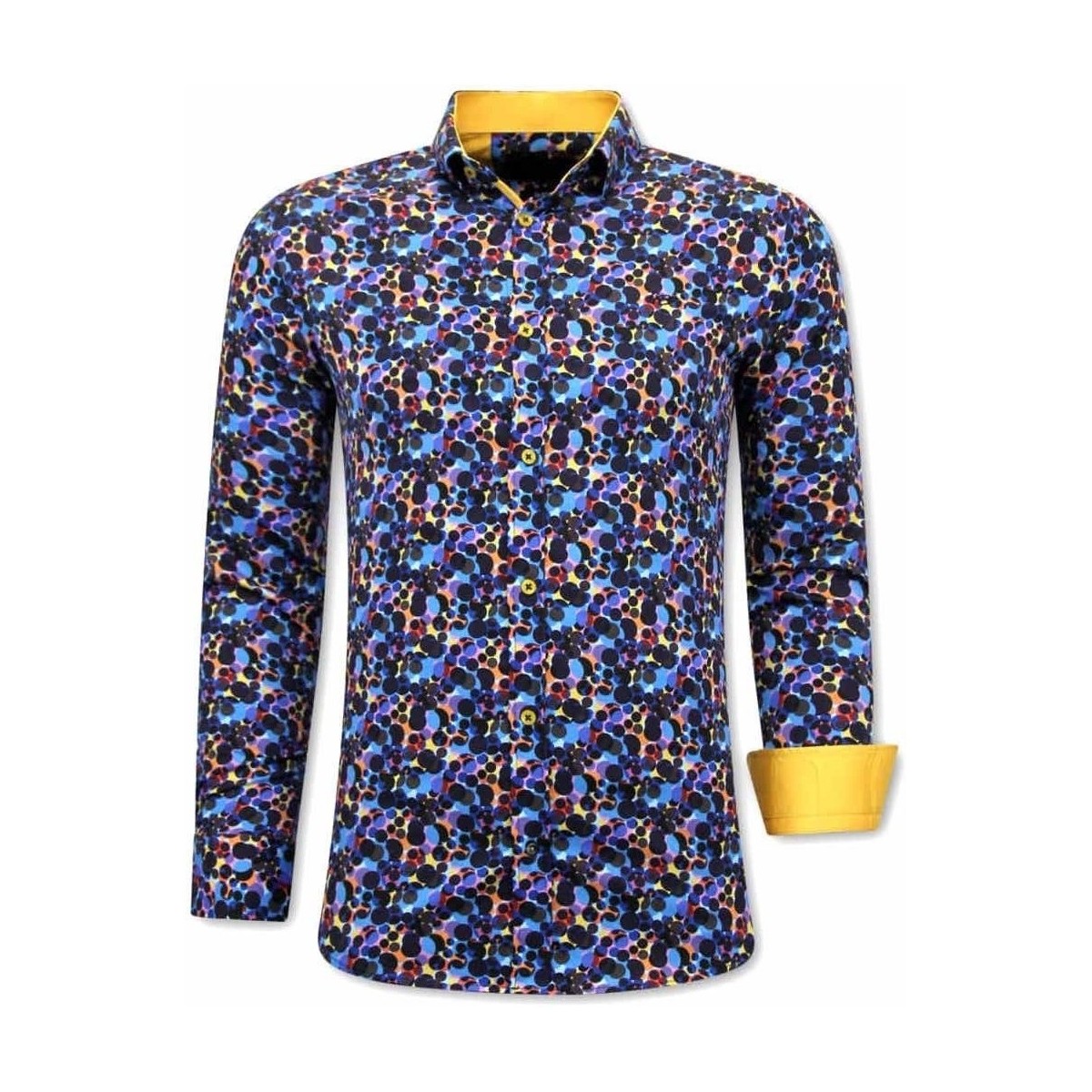 Kleidung Herren Langärmelige Hemden Tony Backer Paisley Multicolor
