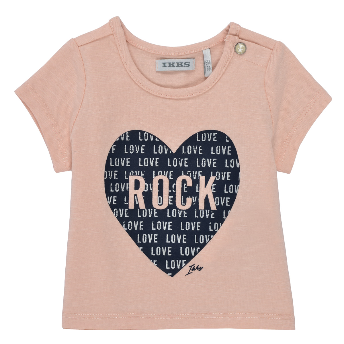 Kleidung Mädchen T-Shirts Ikks XS10120-31 Rosa