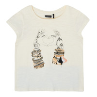 Kleidung Mädchen T-Shirts Ikks XS10002-11-C Weiss
