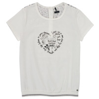 Kleidung Mädchen T-Shirts Ikks XS10242-19-J Weiss