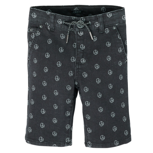 Kleidung Jungen Shorts / Bermudas Ikks XS25063-02-J Schwarz