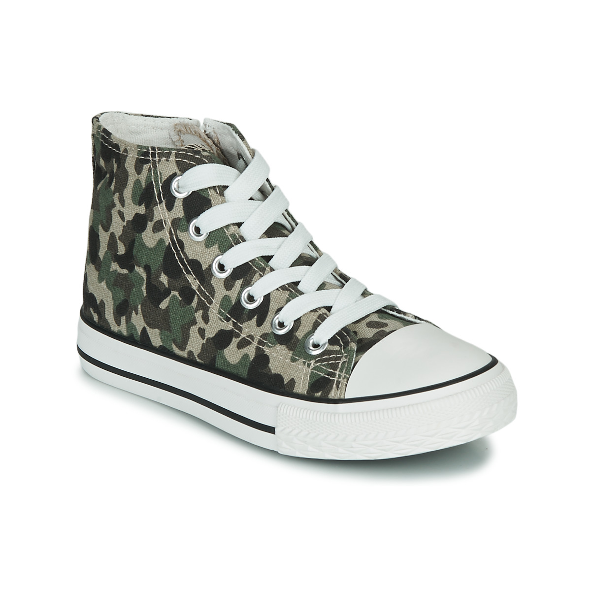 Schuhe Kinder Sneaker High Citrouille et Compagnie OUTIL Camouflage