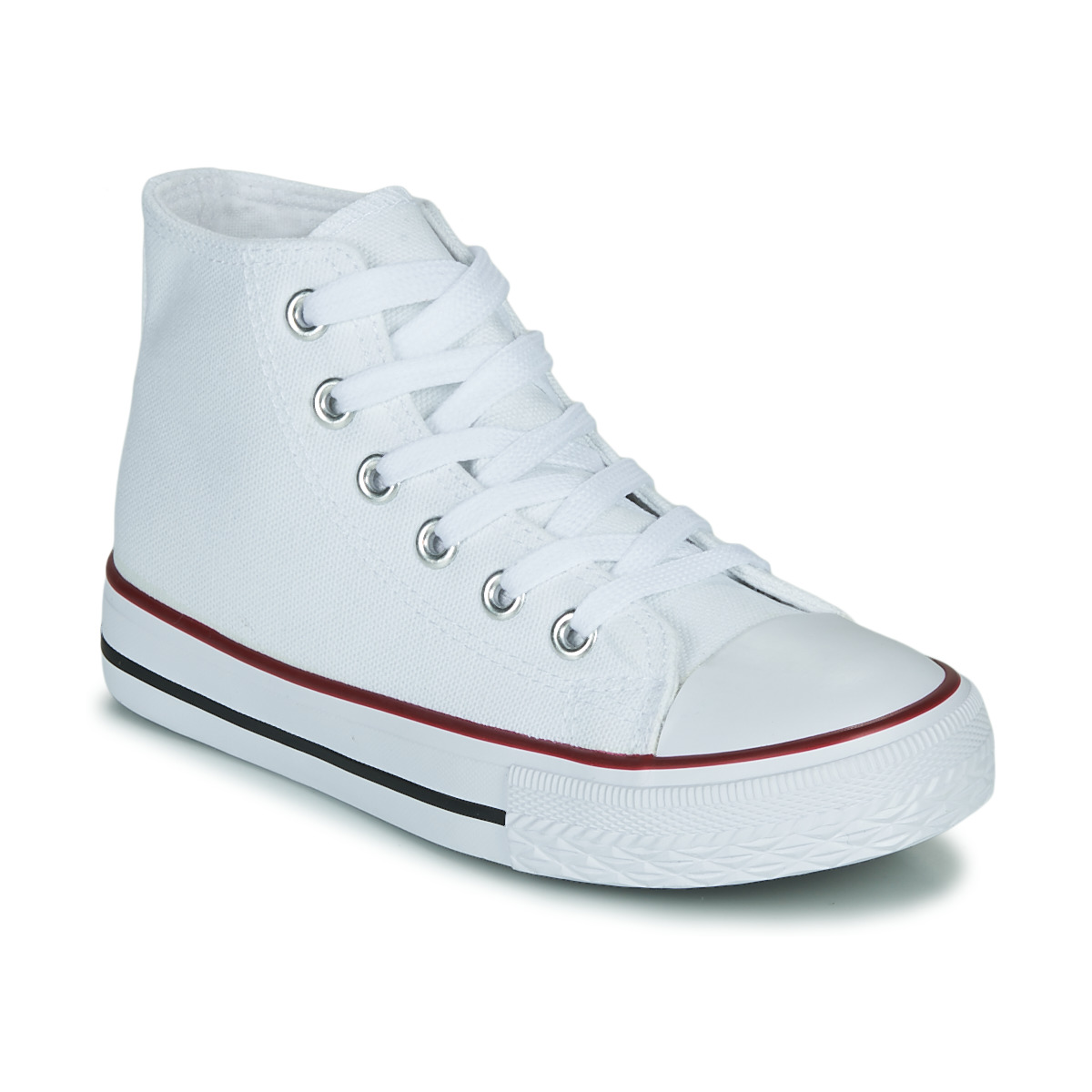 Schuhe Kinder Sneaker High Citrouille et Compagnie OUTIL Weiss