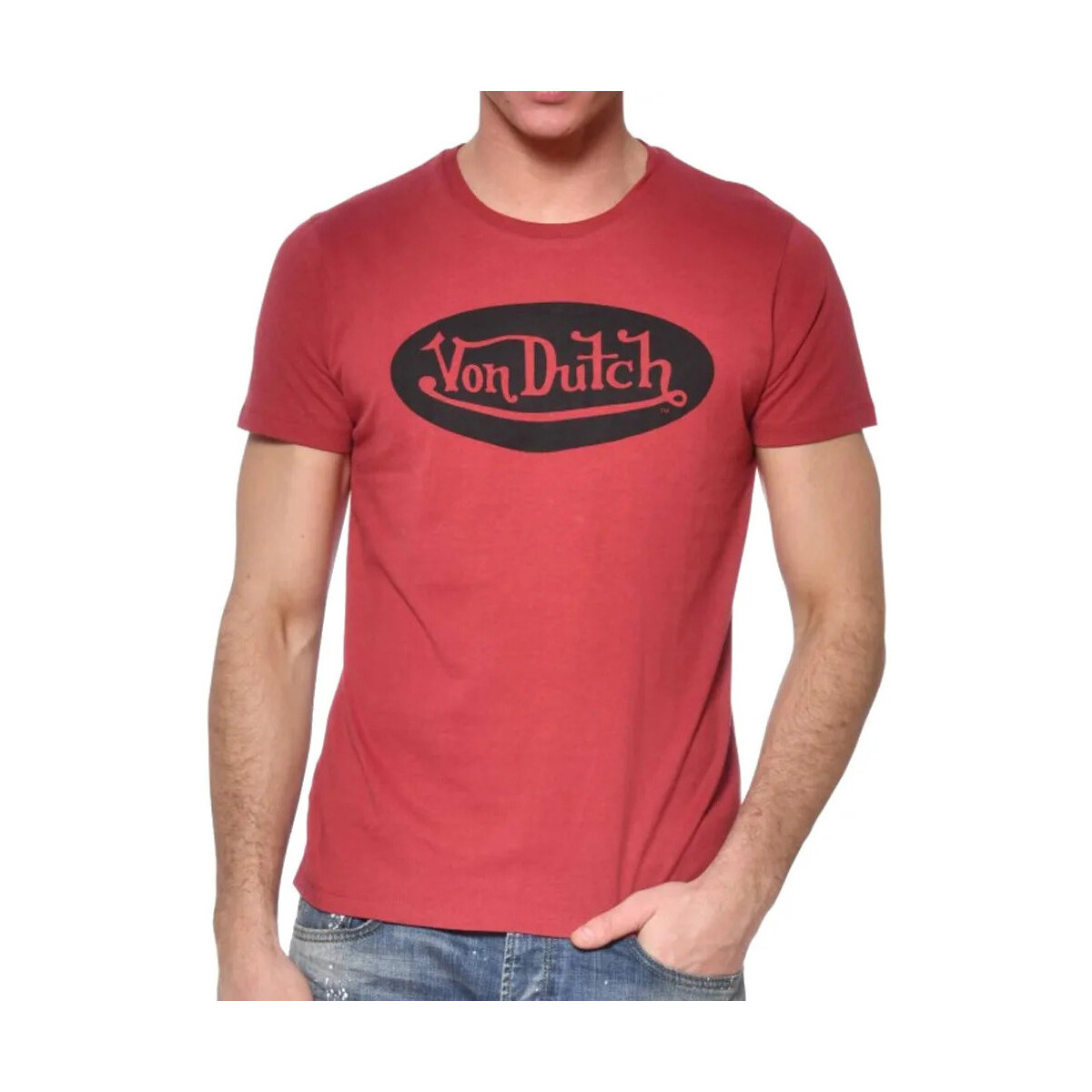 Kleidung Herren T-Shirts & Poloshirts Von Dutch VD/TSC/FRONT Rot