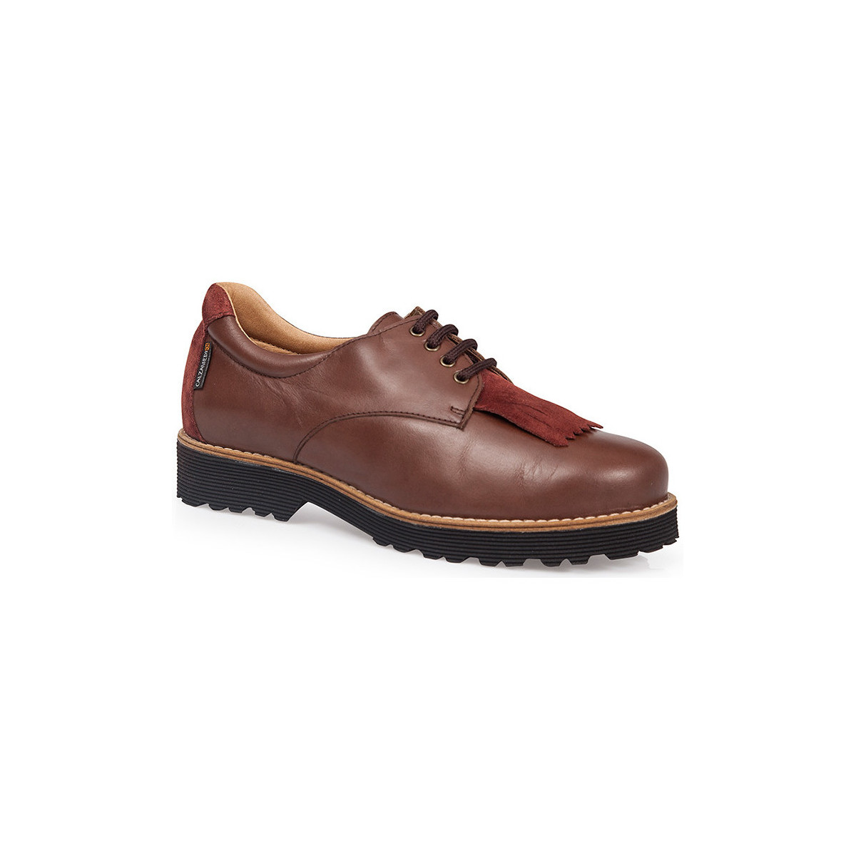 Schuhe Damen Derby-Schuhe & Richelieu Calzamedi Schuhe  ADAPTABLE Braun