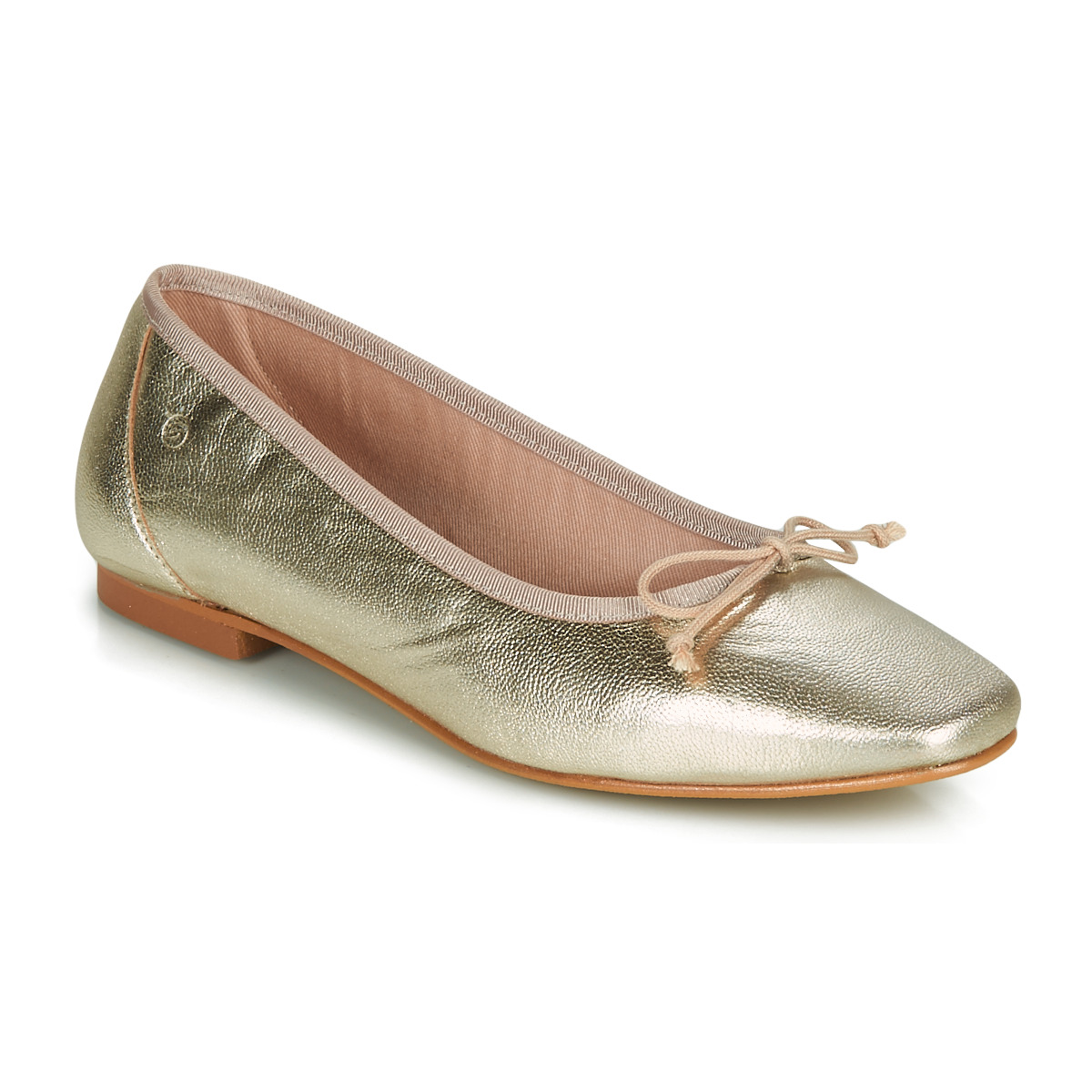 Schuhe Damen Ballerinas Betty London ONDINE Gold