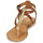 Schuhe Damen Sandalen / Sandaletten Betty London ORIOUL Camel / Gold