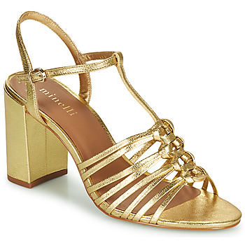 Schuhe Damen Sandalen / Sandaletten Minelli THERENA Gold