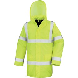 Kleidung Parkas Result Parka  High Viz Motorway Gelb
